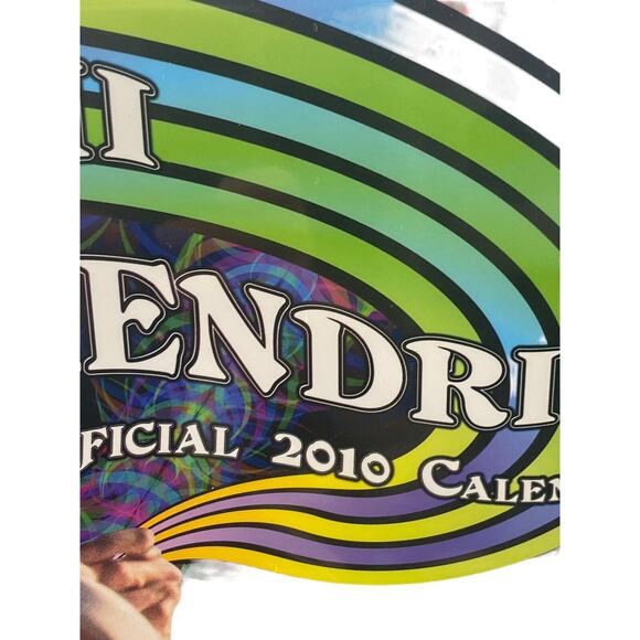 Official 2010 Jimi Hendrix Wall Calendar New Sealed Collectors Item Memorabilia - Picture 4 of 8